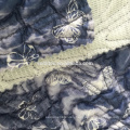 mesh quilting fabric,100% polyester printed fabric for winter coat